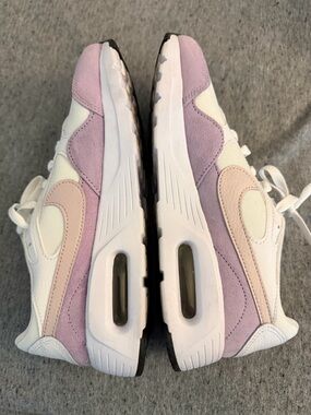 Nike Women's Sneakers in White, Lavender, and Blush